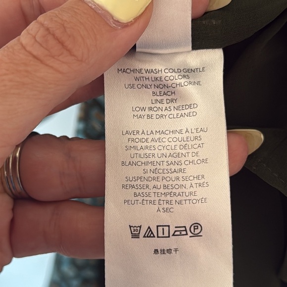 Anthropologie Sona Blue Motif Paisley Square Neck Tunic Dress Size Medium - Picture 5 of 7